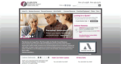 Desktop Screenshot of fairviewinsurance.com